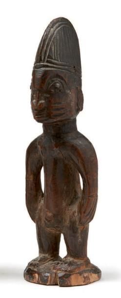 null Figure de jumeau Ibeji
Yoruba (Nigeria).
Haut.: 26 cm.
