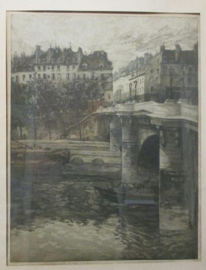 null Deux gravures

Pont de Paris (encouleur) 57x43 cm

D'après BOYDELL A moderate...