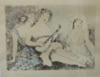 null Marie LAURENCIN (1883-1956) d'après

Joueuse de mandoline

Eau-forte

20,5 x...