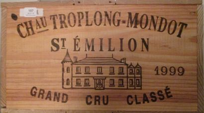 null 12 bouteilles CH. TROPLONG-MONDOT, Grand Cru St-Emilion 1999 cb 


