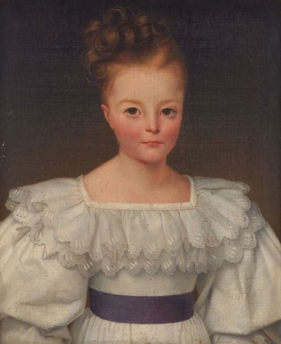 null ECOLE FRANCAISE Première Moitié du XIXe siècle

Portrait de Mathilde Ducos enfant...