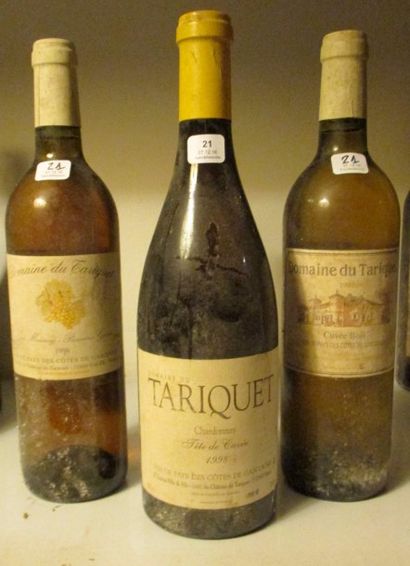 null Ensemble de 8 bouteilles :				

2 bouteilles CÔTES DE GASCOGNE "Chardonnay,...