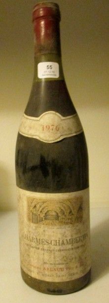 null 4 bouteilles CHARMES-CHAMBERTIN, Arlaud 1976	 (es, 1 LB) 

