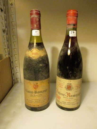 null Ensemble de 12 bouteilles :				

1 bouteille VOSNE-ROMANEE 	"Les Suchots", M....