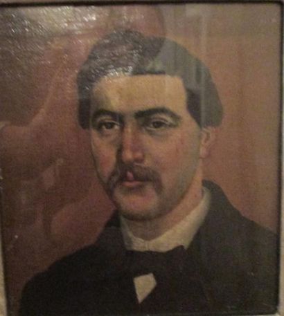 null Ecole du XIXème s. "Portrait d'homme" huile sur toile

18,5 x 16 cm. à vue