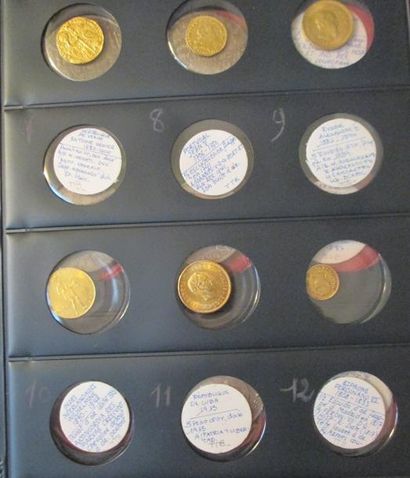 null Monnaies étrangères en or :

 Venise: ducat (XIVème siècle), Portugal: demi...