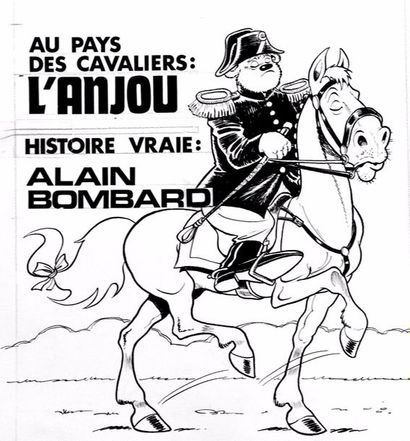 null " Nestor en Napoléon" - Couverture originale du Fripounet n°21 du 25 mai 1977...