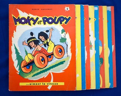 null Editions FLEURUS pour Moky et Poupy

Ensemble des 10 premiers numéros en E.O....