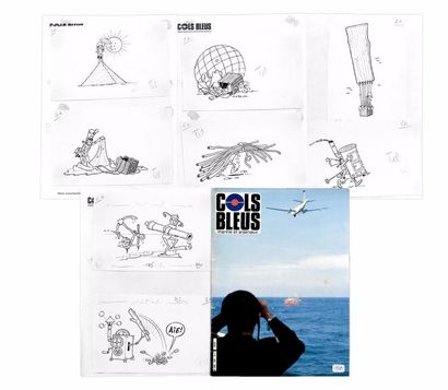 null 

COLS BLEUS n°1851 du 01/06/1985

Ensemble de 8 dessins originaux sur cartonnette...