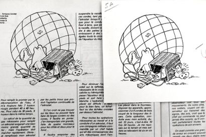 null 

COLS BLEUS n°1851 du 01/06/1985

Ensemble de 8 dessins originaux sur cartonnette...