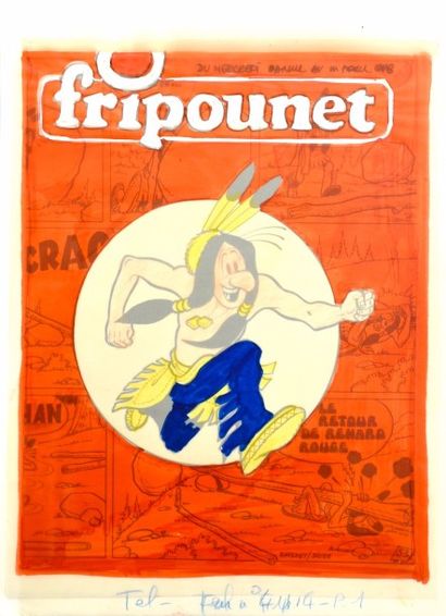 null Magazine Fripounet 

Couverture originale du magazine Fripounet n°4 de janvier...