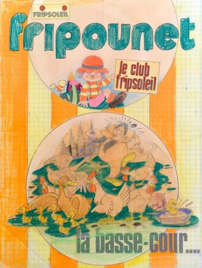 null Magazine Fripounet 

Couverture originale du magazine Fripounet n°28 de 1975...