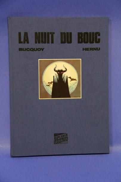 null BUCQUOY / HERNU - album T.L. toilé "La nuit du bouc"- Ed. Blue Circle/Ruperman...
