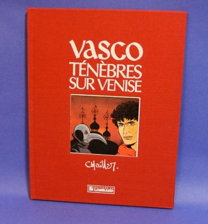 null CHAILLET - album T.L. avec dessin de dédicace - "VASCO: Ténèbres sur Venise"...
