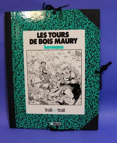 null HERMANN - album "Les tours de bois maury: Germain"- Collection Glénat "Trait...