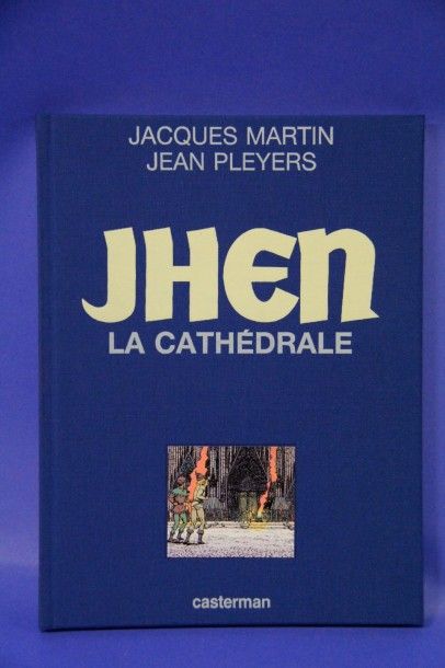 null MARTIN / PLEYERS - album T.L. " Jhen : la cathédrale" - 1985 - Casterman - n°526/1200...