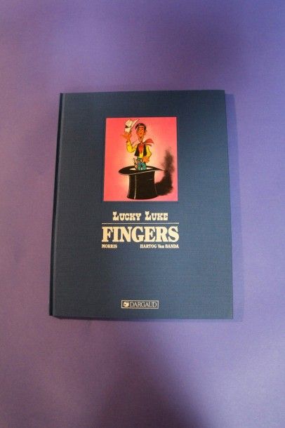 null MORRIS - album T.L. " Lucky Luke: Fingers" - sept. 1983 - Ed. Dargaud - n°501/900...