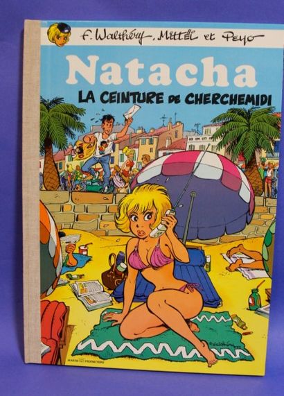 null WALTHERY - Album T.T. " Natacha : la ceinture de Cherchemidi" - 1992 - Ed. Marsu...