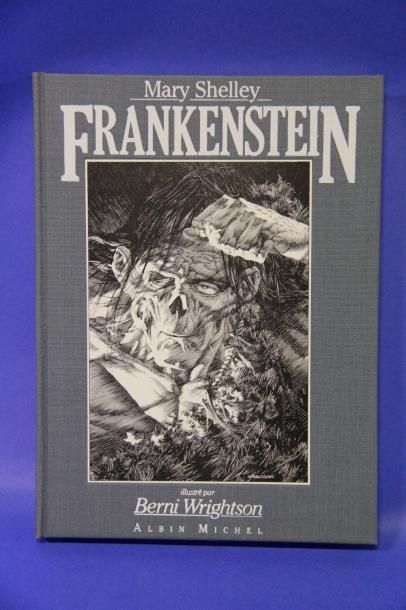null WRIGHTSON - album en T.L. -"Frankenstein"de Mary Shelley - Albin Michel - 1984...