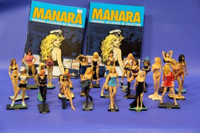 null 

MANARA - Ensemble "MANARA" de 53 figurines "Pin-Up" - Editions ALTAYA - 2007/2009...