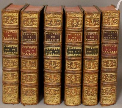 null Les oeuvres de COCHIN écuyer et magistrat

Edition de 1762 6 volumes