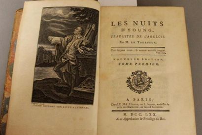 null Oeuvres de Young 1770 4 volumes

Mémoires de Sully de 1767 8 volumes