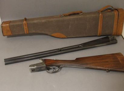 null 
Fusil de chasse artisanal pour P.DECRE à Paris


Cal 16,65


N°MC46


Double,...