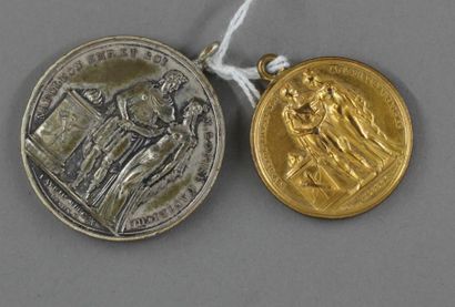 null Deux médailles Napoléon