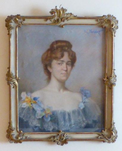 null Paul MERWART (1855-1902)

Portrait de femme

Pastel signé

61,5 x 50 cm.