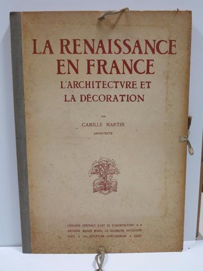 null Les vieux hôtels de Paris. Contet éditeur. 1921. In-folio. En feuille sous chemise....
