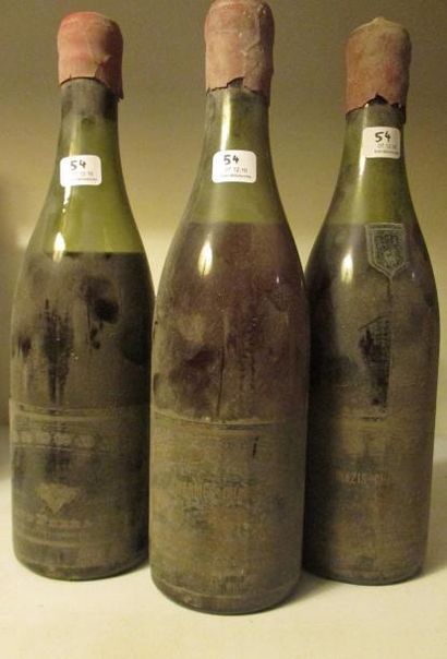 null Ensemble de 11 bouteilles :				

2 bouteilles GEVREY-CHAMBERTIN Camus (1 SM,...