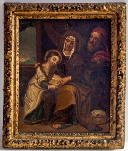 null ECOLE FRANCAISE du XVIIe siècle

L’Education de la Vierge par sainte Anne

Huile...