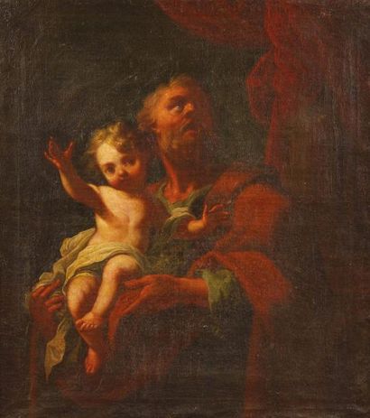 null ECOLE ITALIENNE du XVIIIe siècle 

Saint Joseph et l’enfant Jésus

Huile sur...