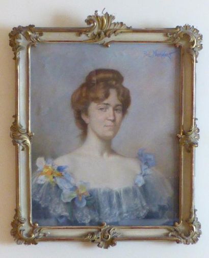 null Paul MERWART (1855-1902)

Portrait de femme

Pastel signé

61,5 x 50 cm. 