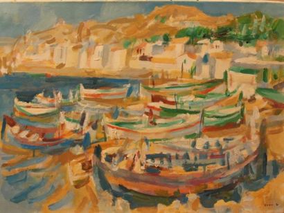 null Jean EVEN (1910-1986) 

Porto de la Selva 

Huile sur toile signée en bas à...