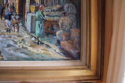 null Fernand LAVAL (1886-1966)

Les puces : Vernaison

Huile sur toile signée en...