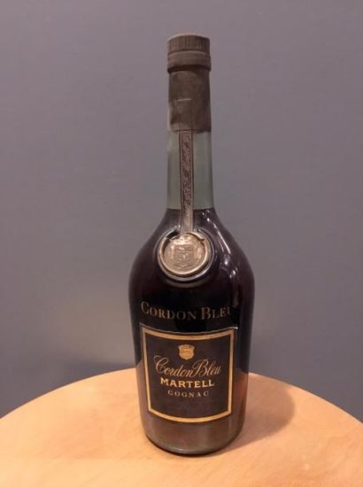 1 bouteille de cognac cordon bleu MARTEL...