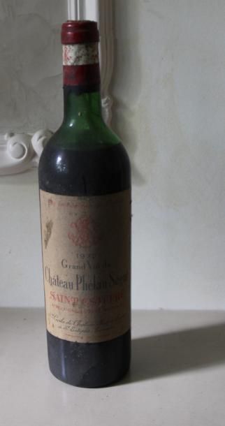 null 1 bouteille Château Phelon Segur 1975 