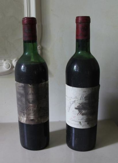 null 2 bouteilles Château Massac Seguineau 1971 