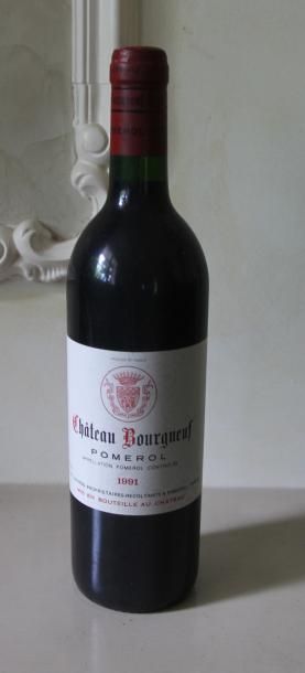 null 1 bouteille ChâteauBourgneuf 1991 