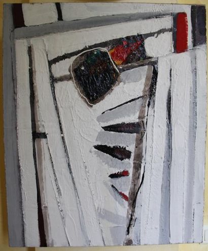 null IIan MEYER (1927-–1995)

Composition blanche et rouge

Huile sur toile

77 x...