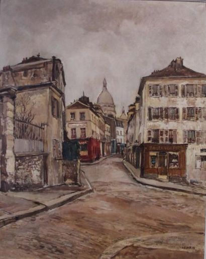 null Marcel LEPRIN (1891-1933)

Rue de Montmartre

Huile sur toile signée en bas...