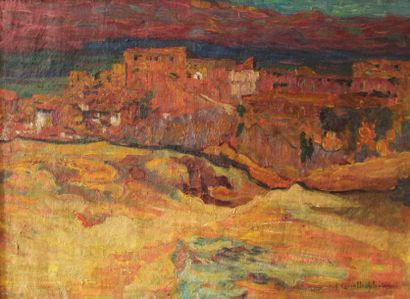Suzanne CARVALLO-SCHUELEIN (1883-1972) Paysages d'Afrique du Nord
Deux huiles sur...