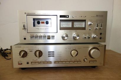null Lot :
- KENWOOD lecteur de cassettes modèle KX-1030
- LUXMAN stereo integrated...