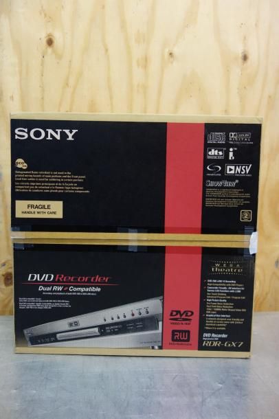 null SONY 

Lecteur DVD enregistreur modèle RDR-GX7