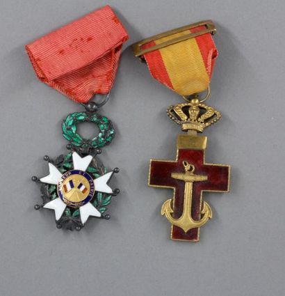 null Médaille de chevalier de la Légion d'Honneur 1870 (manque d'émail)

Médaille...