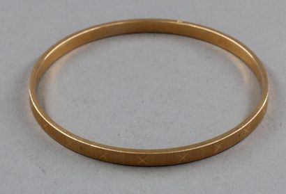 null Bracelet rigide en métal