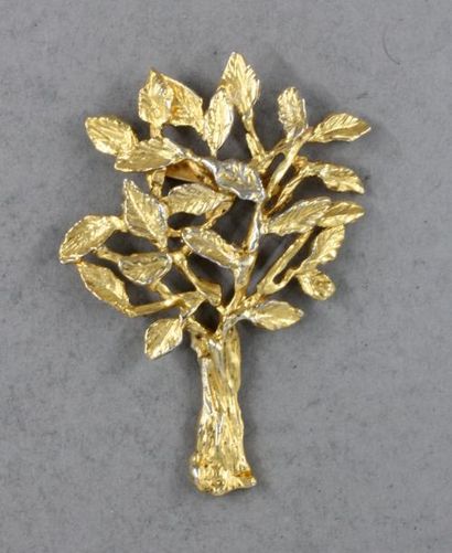 null LINDA HATTAB Paris

Broche en métal doré en forme d'arbre, signée.

H : 7,5...