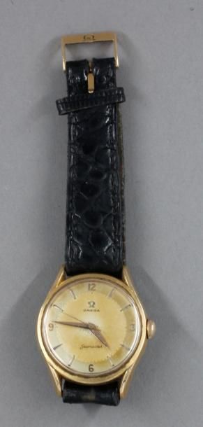 null OMEGA Seamaster 1958

Montre d’homme en or jaune 18k, bracelet cuir, fermoir...