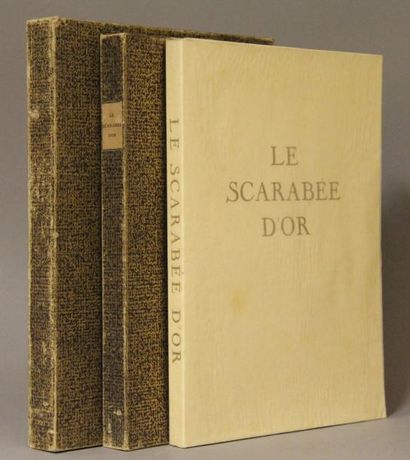 Edgar POE Le Scarabée d'or. Traduction de Charles Baudelaire.
Illustrations de Bernard...